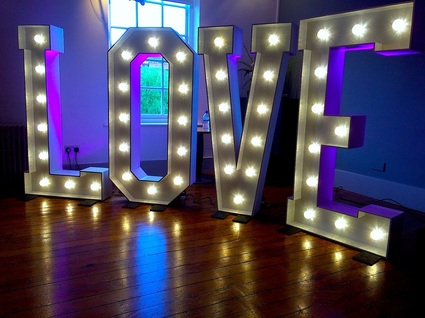 Love letter hire for weddings Manchester